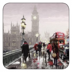 Streets of London corkbacked coasters
