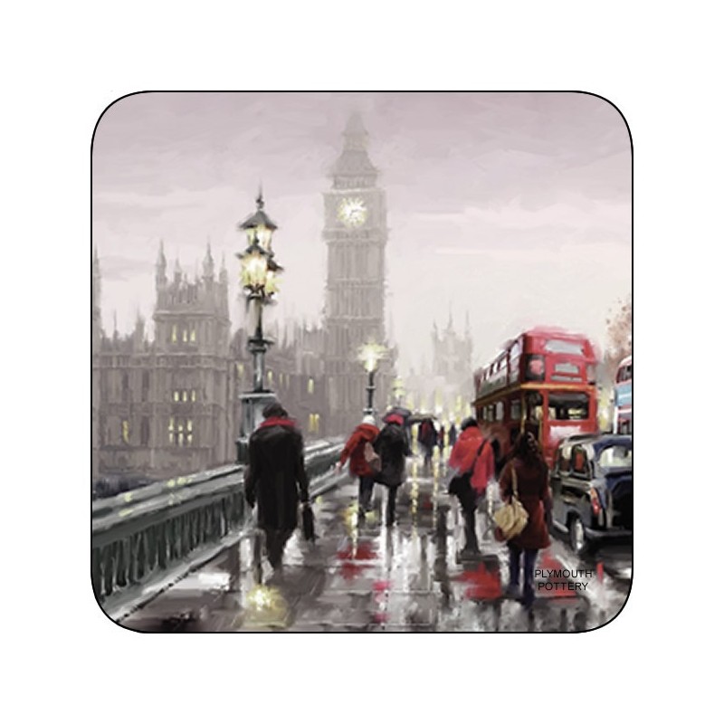 Streets of London corkbacked coasters