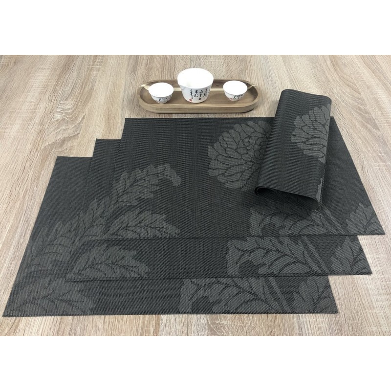 Carbon woven vinyl Fleximats