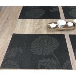 Carbon woven vinyl Fleximats single close