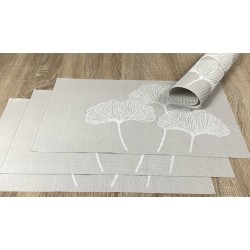 Vanilla Fleximats set of 4 flexible placemats