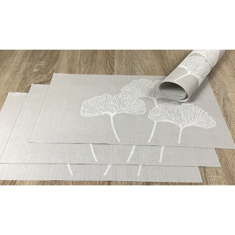 Vanilla Fleximats set of 4 flexible placemats