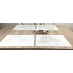 Reverse version of Vanilla Fleximats set of 4 flexible placemats