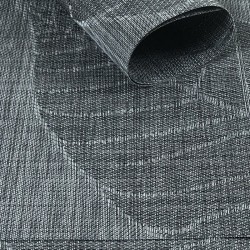 Reverse side of woven vinyl Fleximats Sable design by Plymouth Pottery