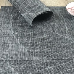 Woven vinyl Fleximats Sable design by Plymouth Pottery cropped image