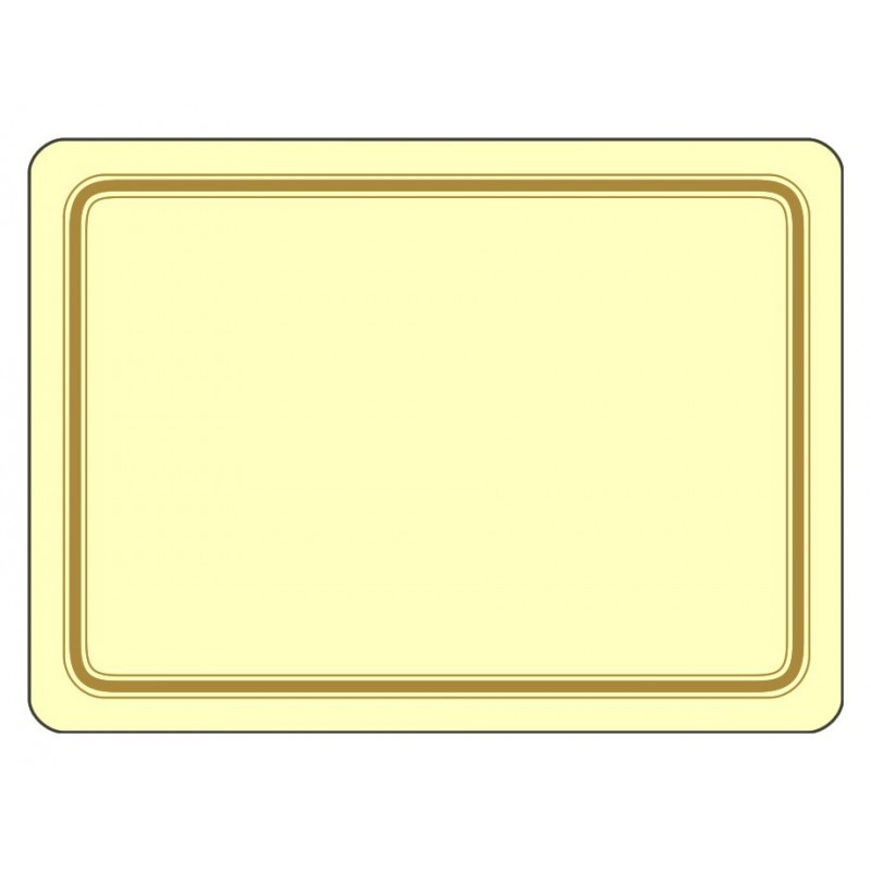 Cream colour melamine placemats, UK made, corkbacked