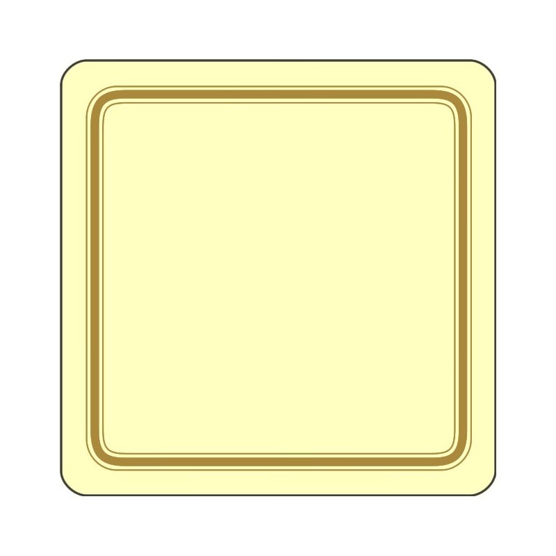 Cream colour corkbacked melamine drinks coasters, UK made