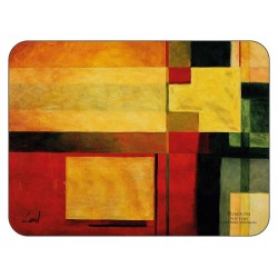 Colourful Radiance tablemats design by Pablo Esteban