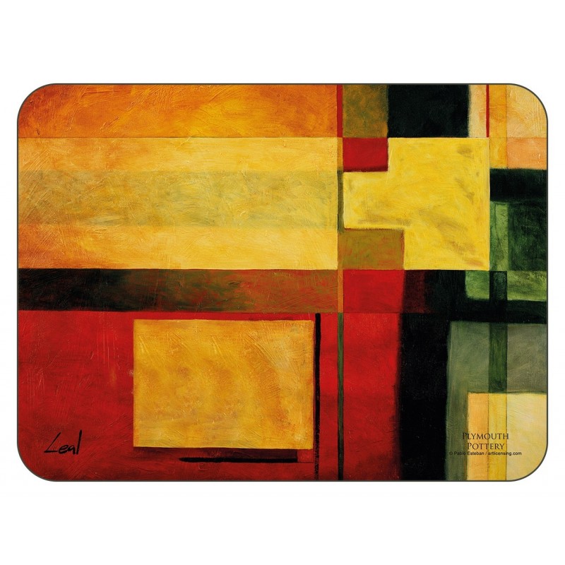 Colourful Radiance tablemats design by Pablo Esteban