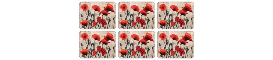 Buy the Best Stylish Floral Placemats and Coasters